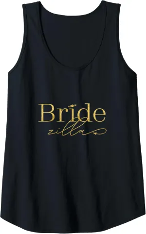 Womens Bridezilla T-Shirt Tank Top