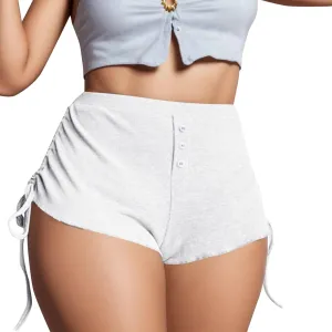 Womens High Waisted Athletic Shorts 2025 - Pleated Booty Lifting Yoga Shorts Slim Sweat-Wicking Summer Workout Shorts